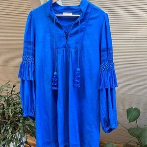 Ulla Johnson Raw Silk Mini Dress